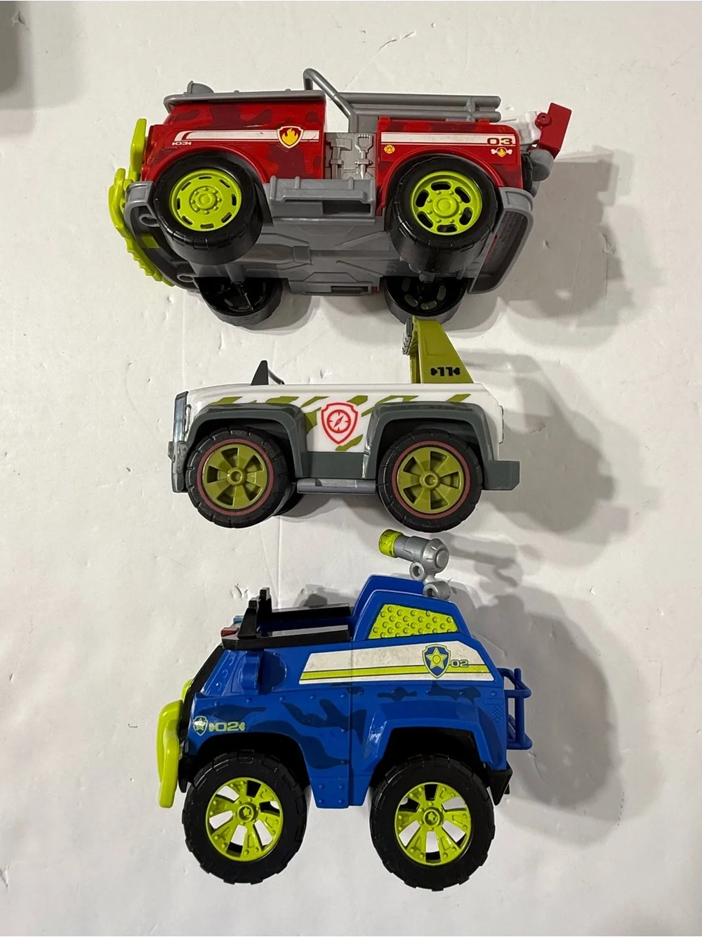 Paw Patrol Jungle Rescue Terrain Vehicle w/Chase + Marshall + Trackers Cruisers